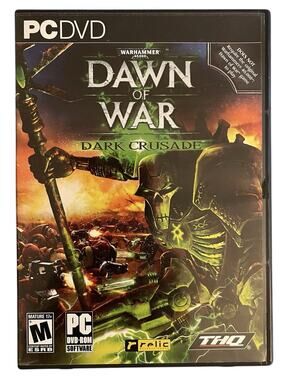 Warhammer 40,000: Dawn of War Dark Crusade DVD ROM VERY GOOD No Manual
